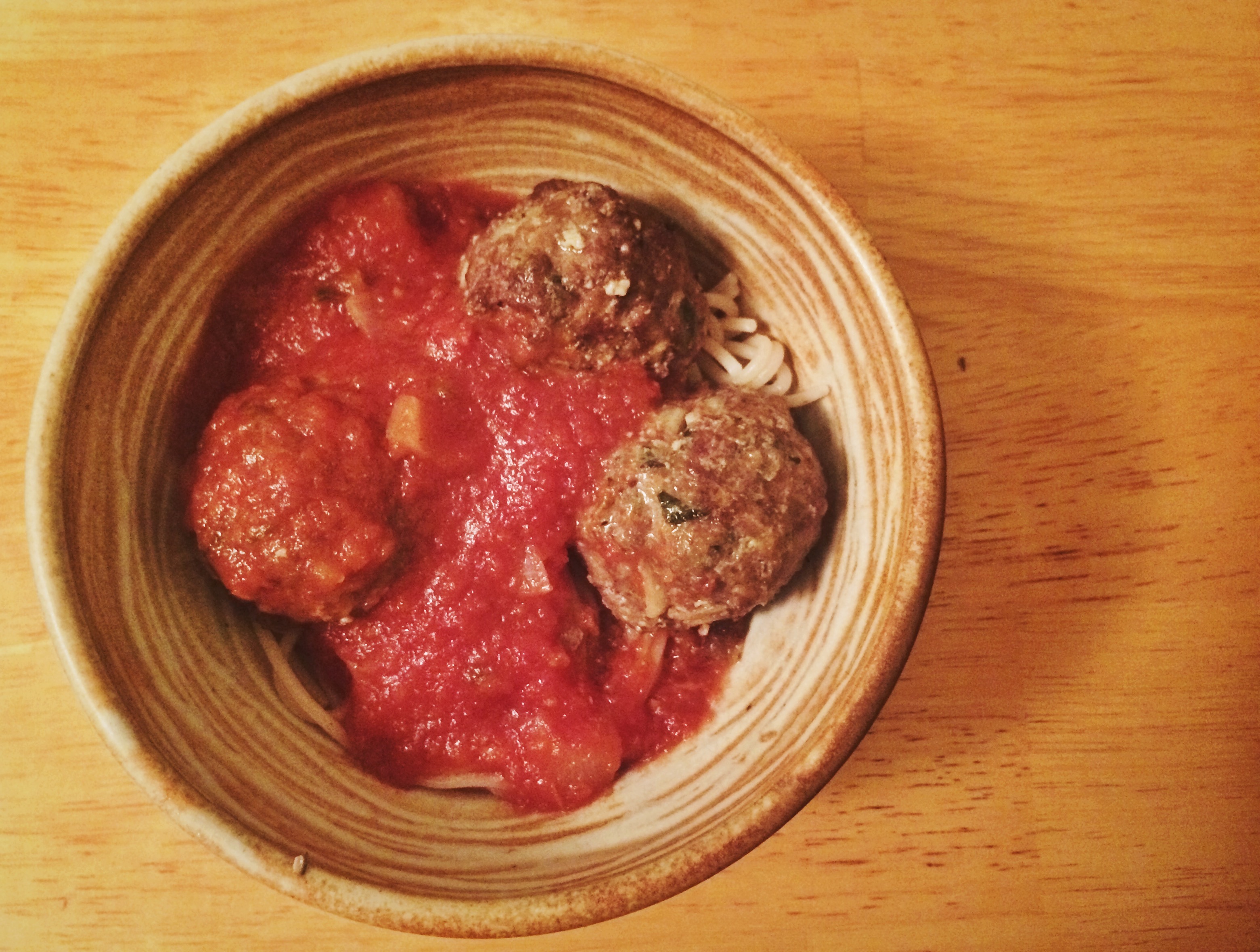 Meatballs with Easy Tomato Sauce