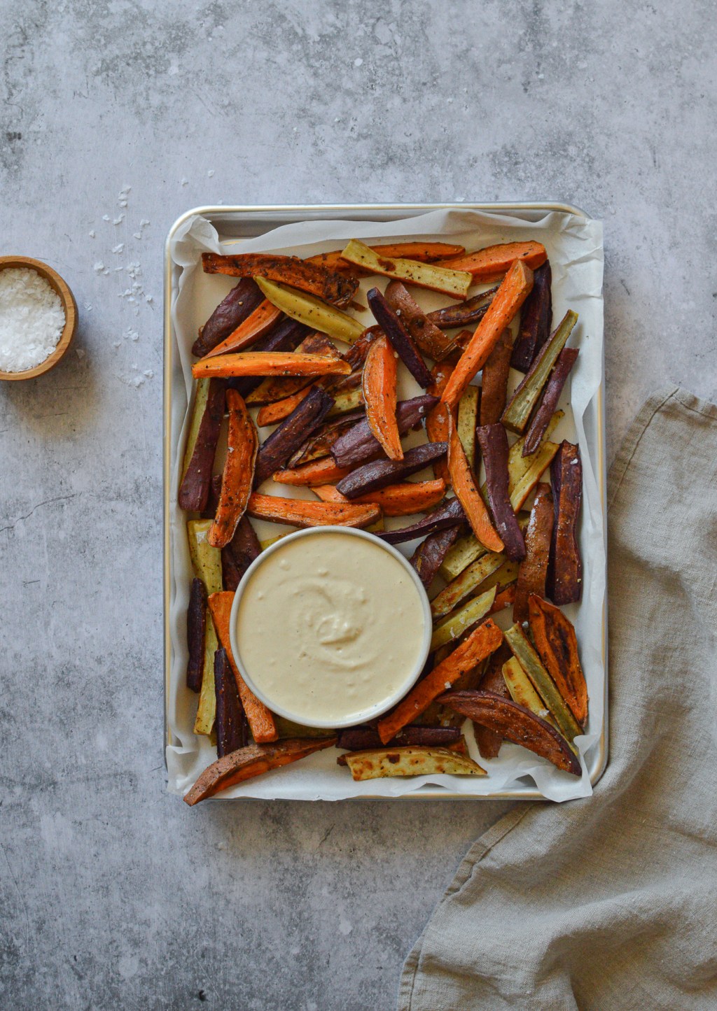Sweet Potato Fries with Tahini&nbsp;Ranch