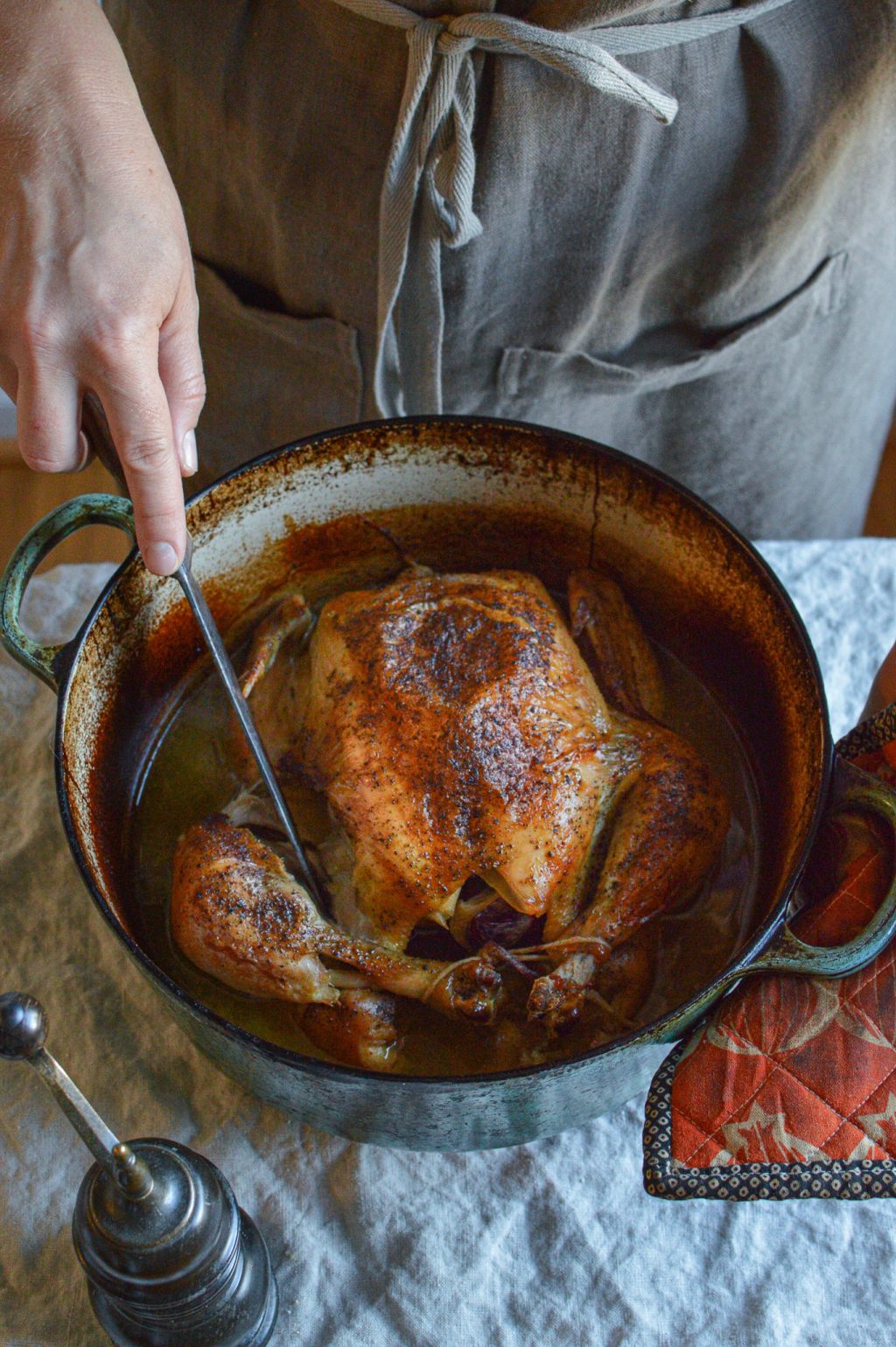 The Best, Easiest Whole Roasted&nbsp;Chicken