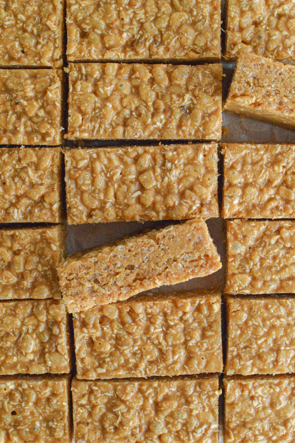 No-Bake Peanut Butter Honey Crisp&nbsp;Bars