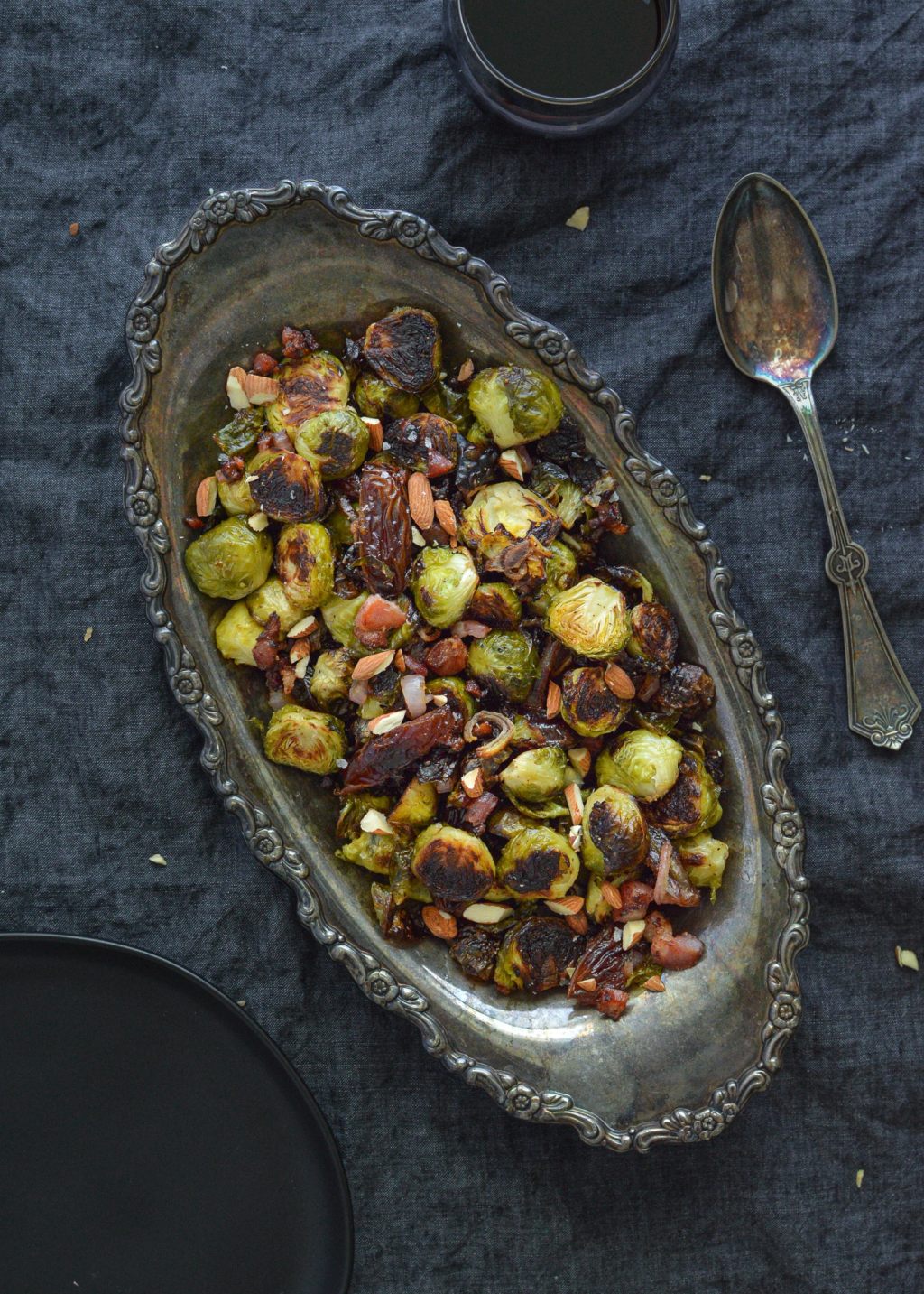 Brussels Sprouts with Dates, Bacon, and&nbsp;Almonds