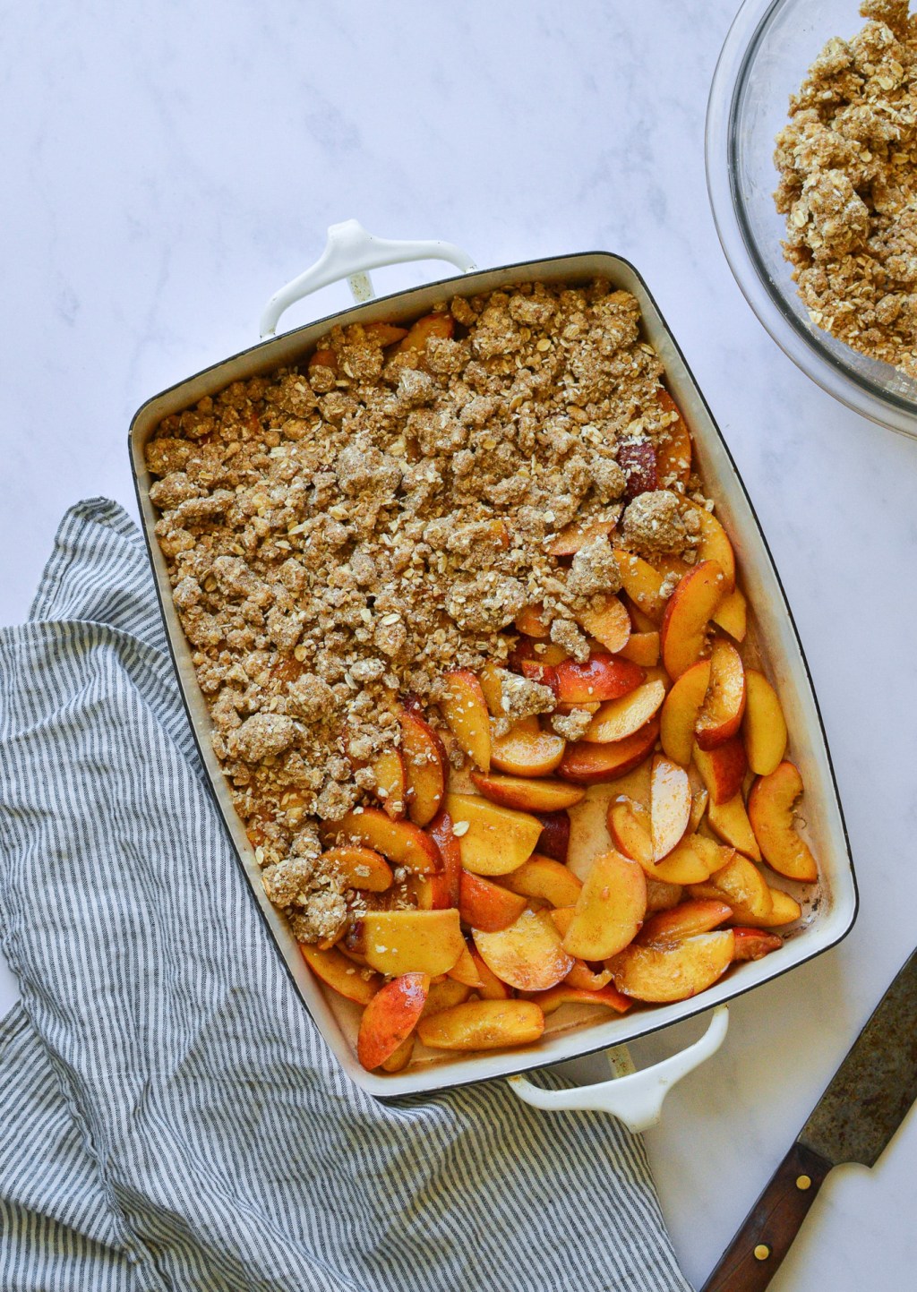 Peach Crumble