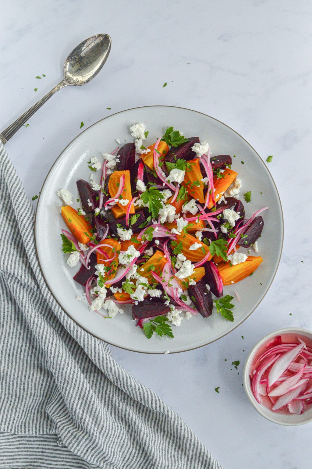 Sweet Beet Salad with Pickled&nbsp;Onions