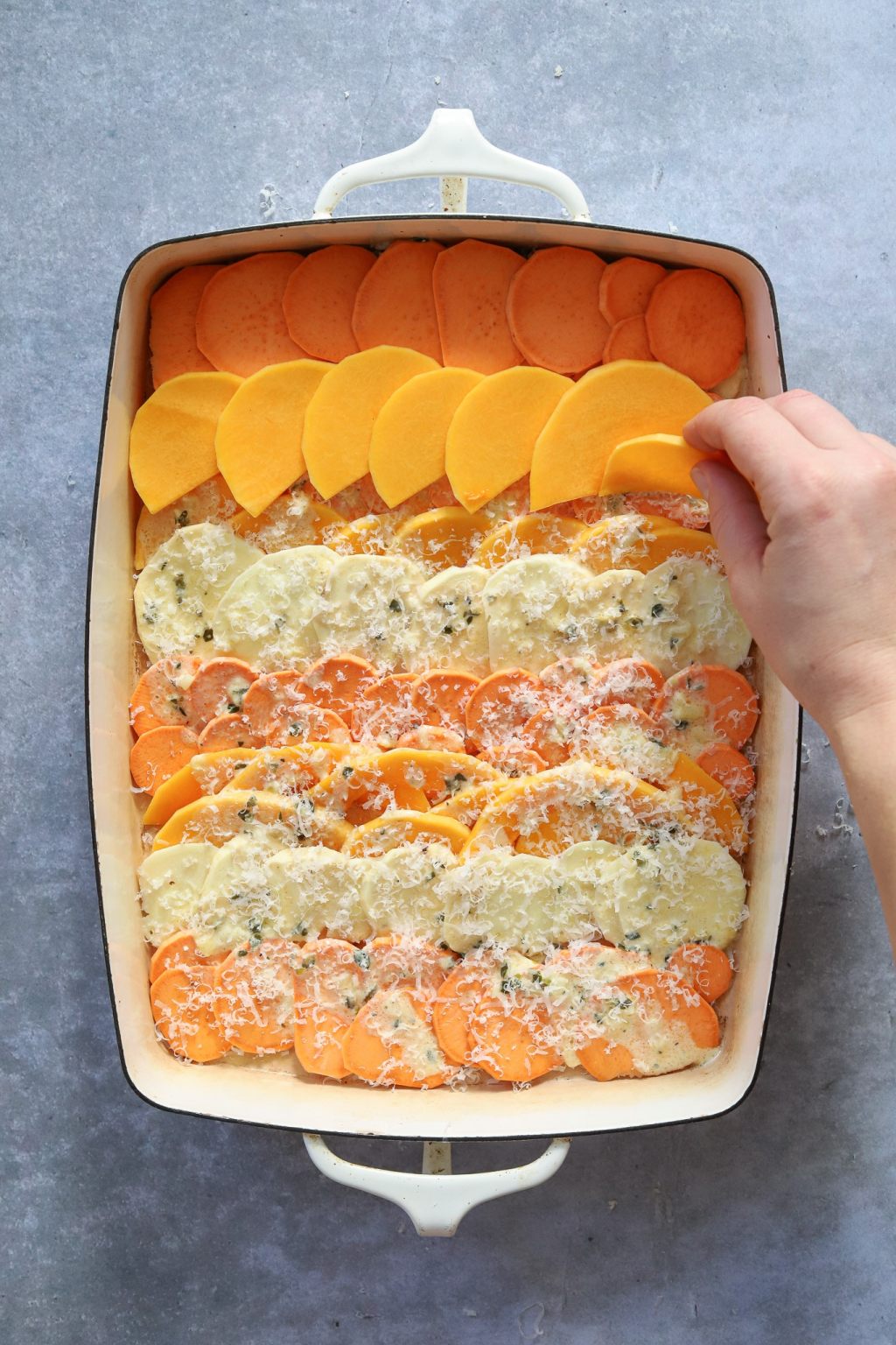 Sweet Potato and Squash&nbsp;Gratin