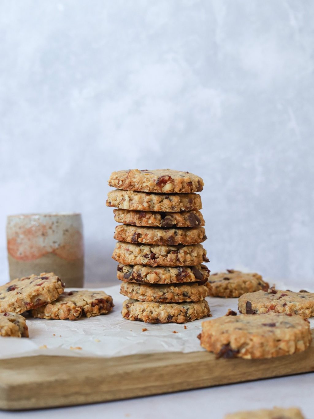Oat, Chocolate, Cranberry, & Almond&nbsp;Cookies