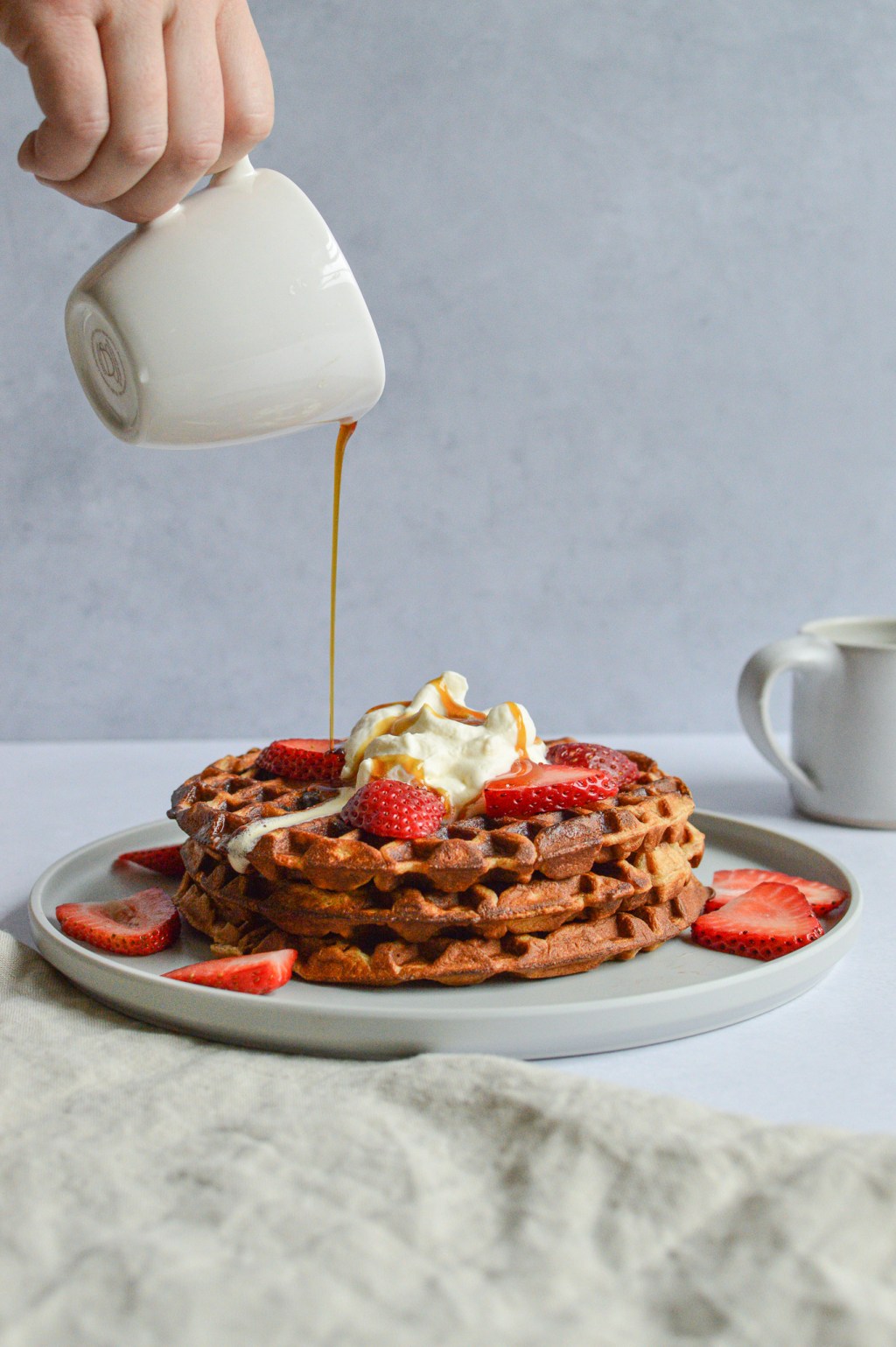 Banana Chocolate Chip&nbsp;Waffles
