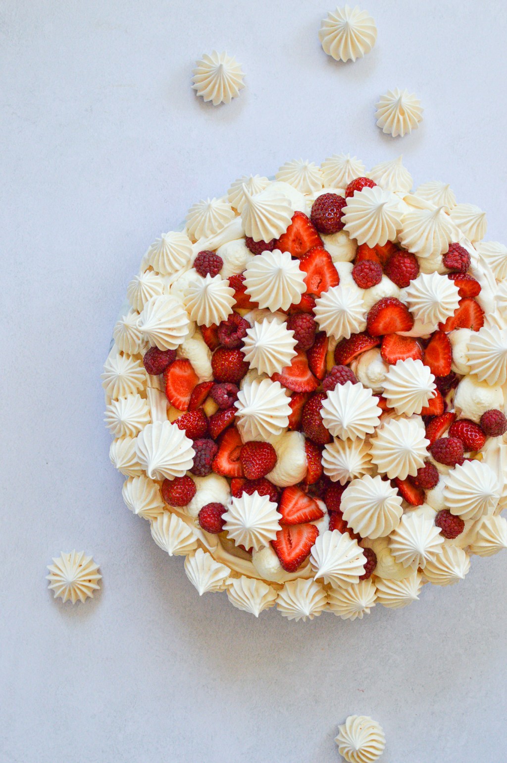 Pavlova with Berries + Pastry&nbsp;Cream
