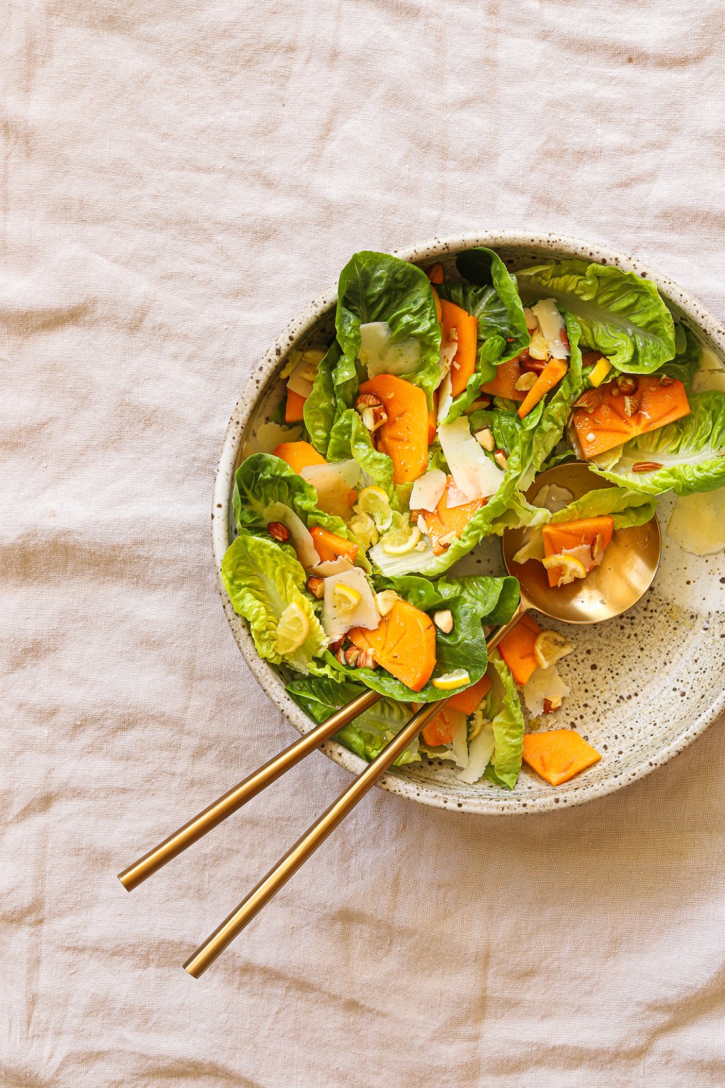 Persimmon & Parmesan Salad with&nbsp;Lemon