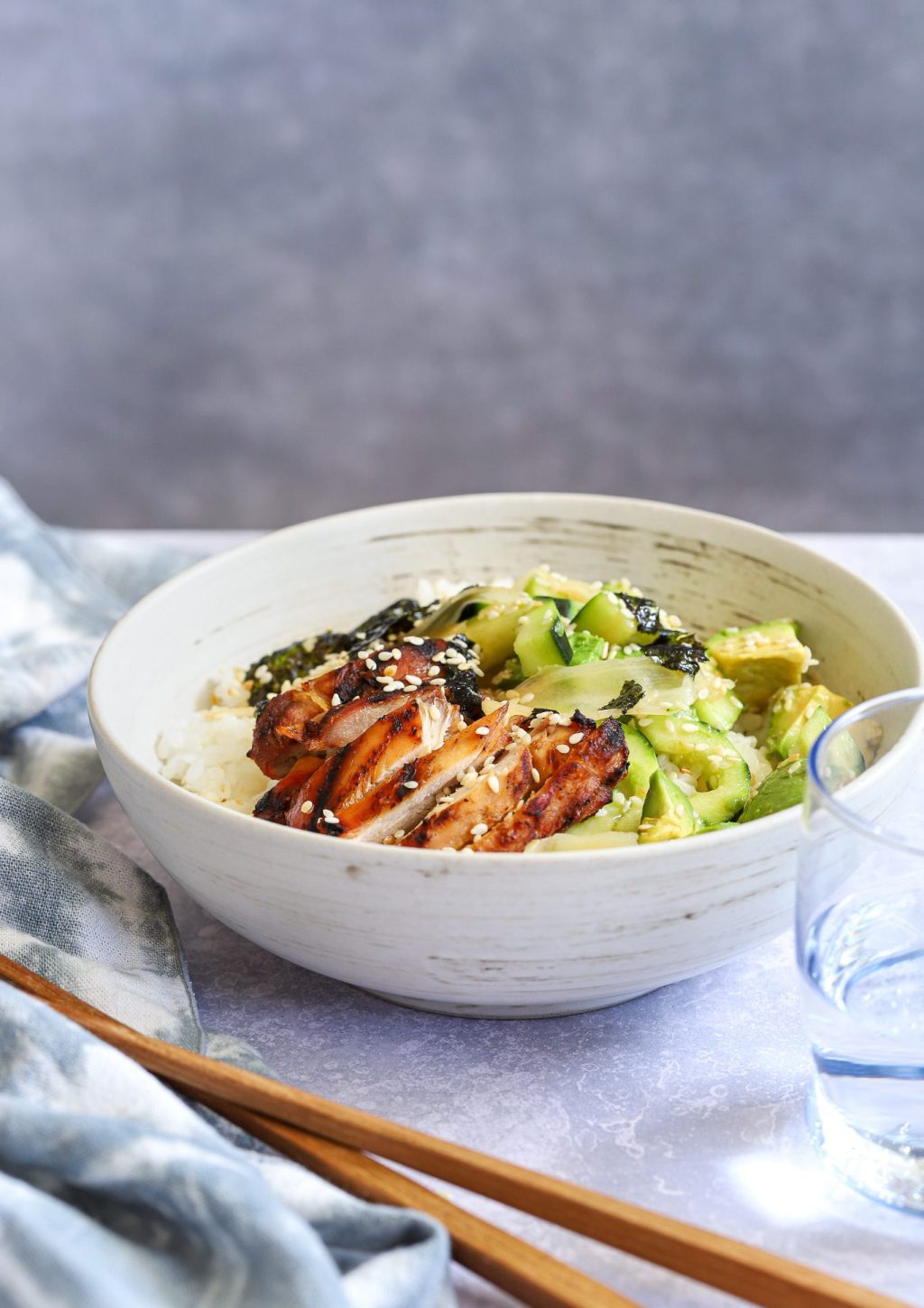 Teriyaki Chicken Sushi&nbsp;Bowls